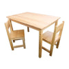 Kids rectangular table and chairs